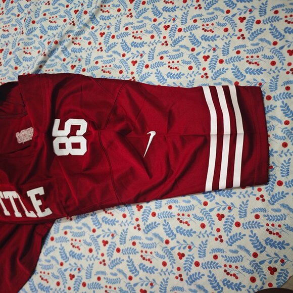 Nike San Francisco 49ers Kittle Player Red Jersey No. 85 - Picture 7 of 7
